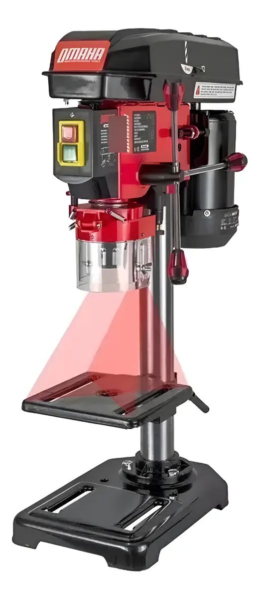 Taladro de Banco 13 mm 1/2HP con Guía Láser - Omaha