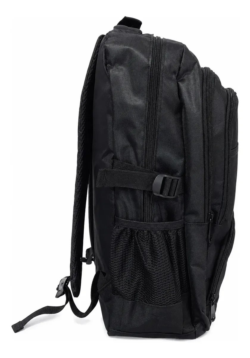 Mochila Urbana Negra 30L 30x20x46 cm 6 Bolsillos - Omaha 2