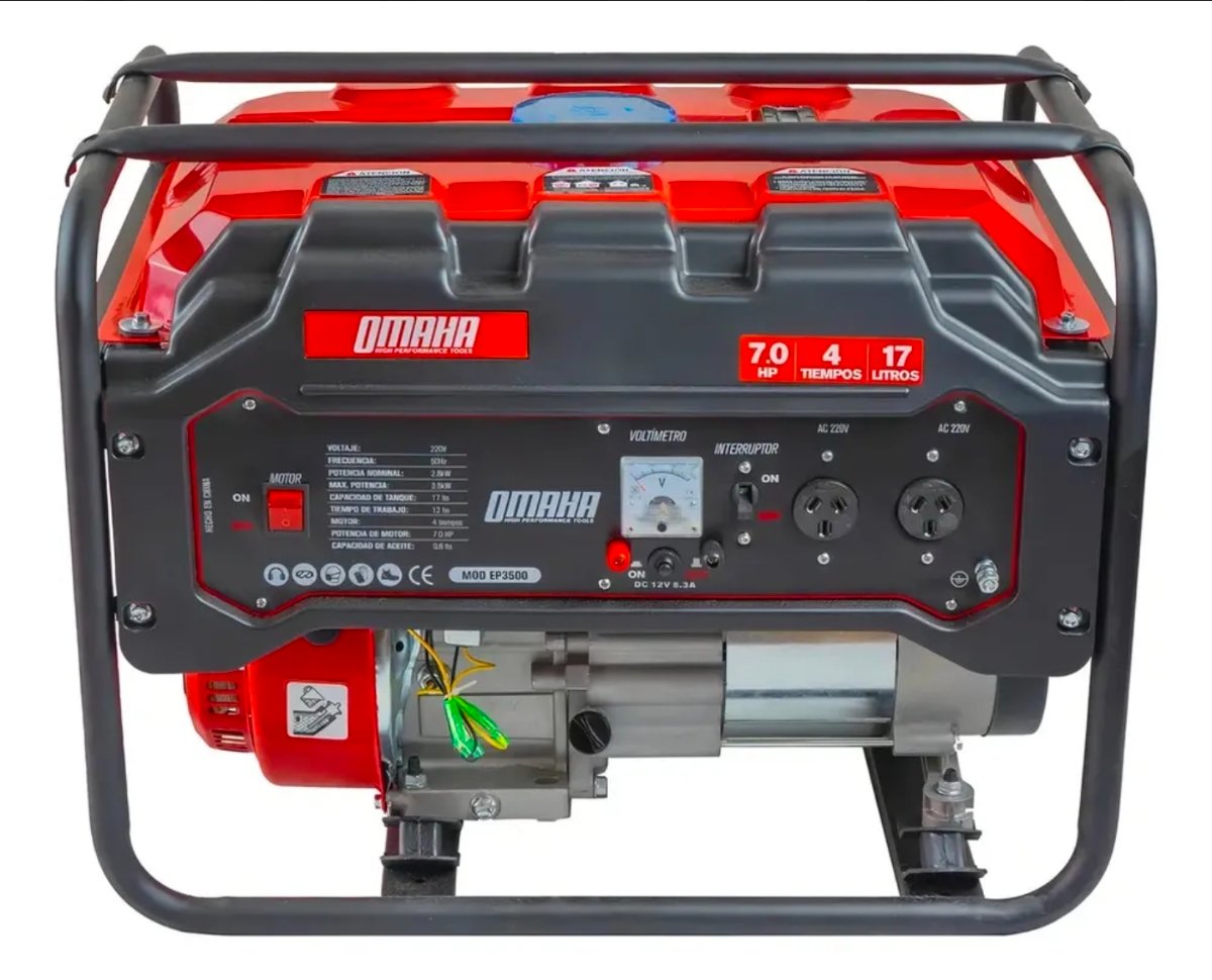 Generador Eléctrico 4T 7HP 17L - Omaha