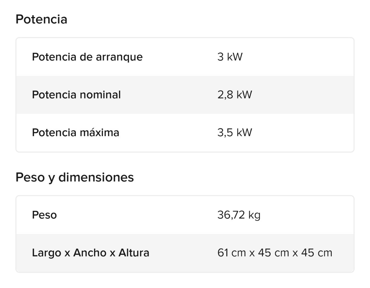Generador Eléctrico 4T 7HP 17L - Omaha 3