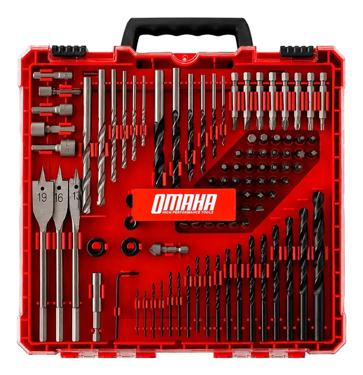 Set de Brocas y Puntas 301 Piezas + Maletín - Omaha